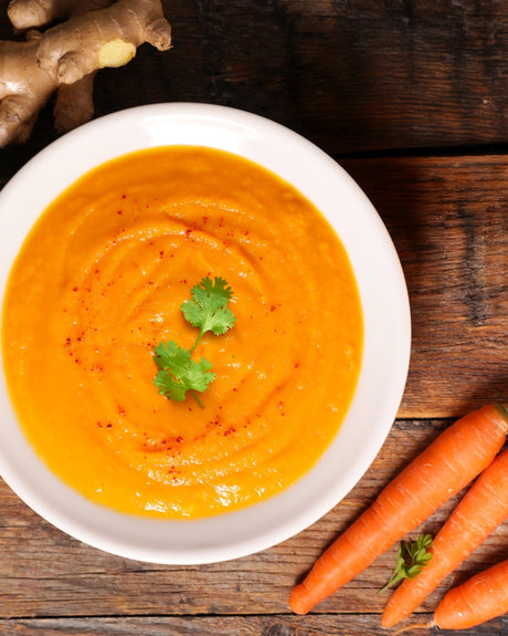 Image of carrot ginger soup