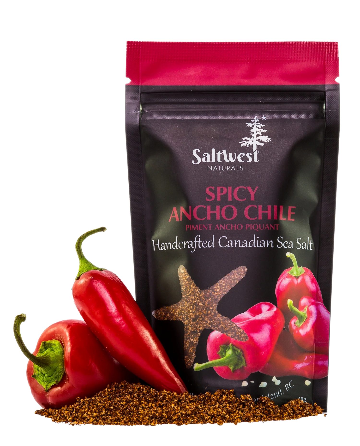 Spicy Ancho Sea Salt (Saltwest™) 50g