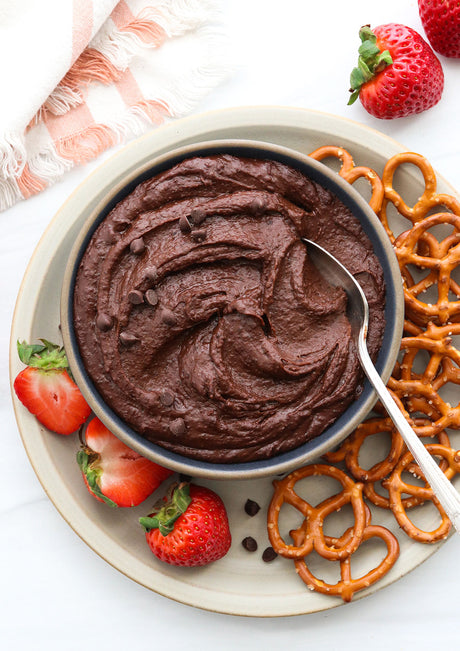 image of chocolate bean dip