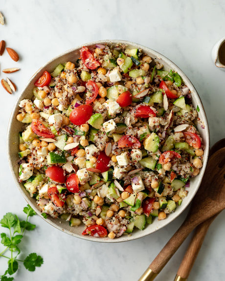 Mediterranean Chickpea & Quinoa Bowl