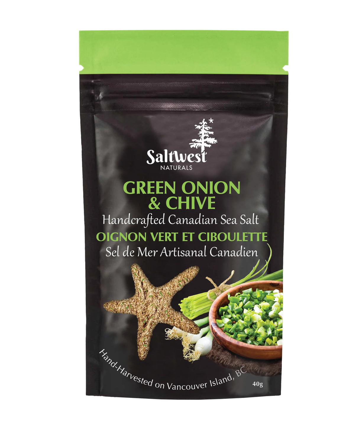 Green Onion and Chive Sea Salt (Saltwest™) 40g