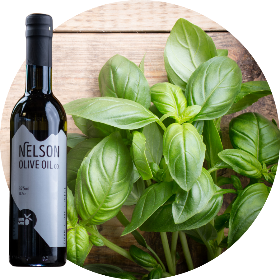 Basil Infused Olive Oil