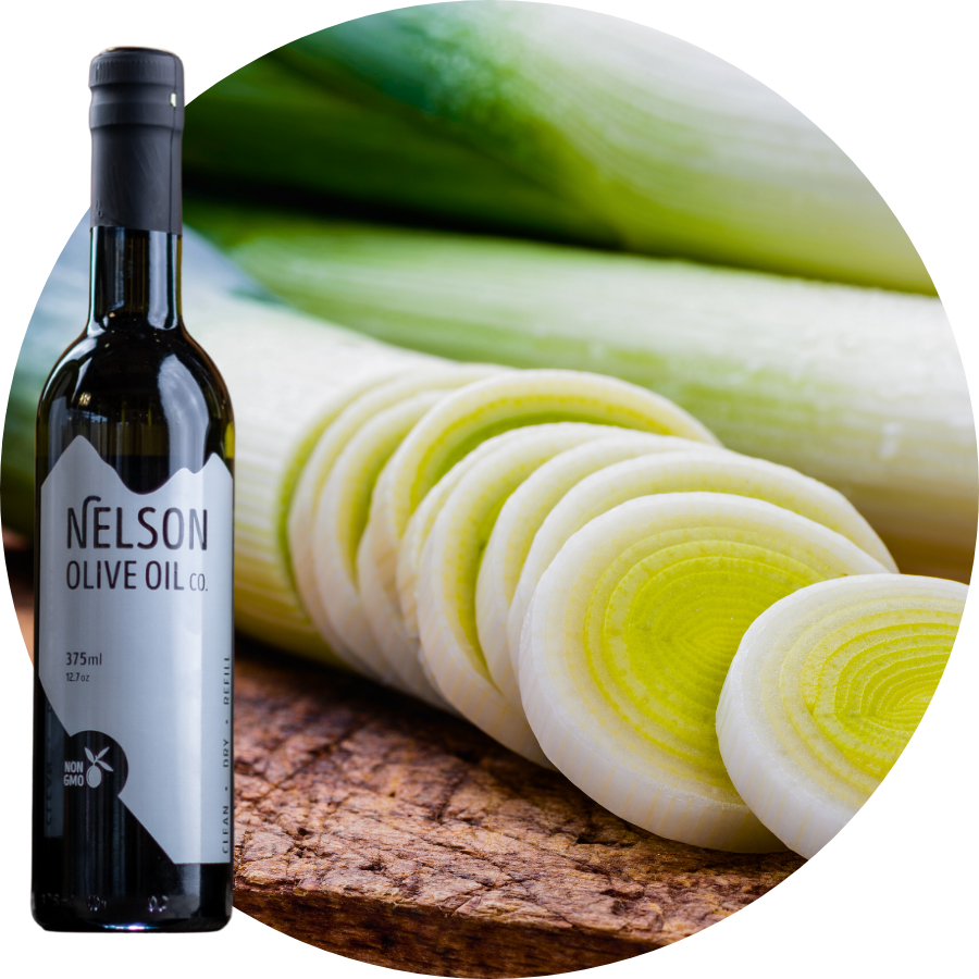 Greek Leek Fused Olive Oil